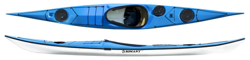 Image of a Romany Surf from the side and top.